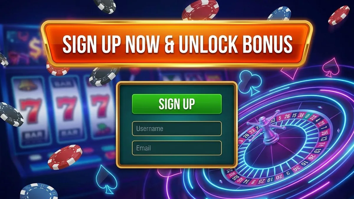 Registrera dig med bonus